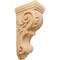 Ekena Millwork 5"W x 7"D x 14"H Large Traditional Acanthus Corbel, Red Oak CORW05X07X14TARO - alternate 1
